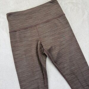 Athleta Pants‎ Women's Small Petite Elation Space Dye 7/8 Tight Leggings Brown